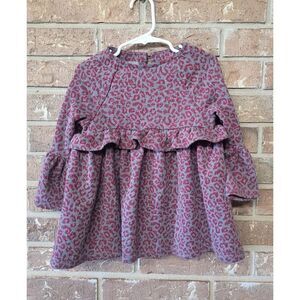 Pastourelle by Pippa and Julie Leopard Top, Girls Size 4